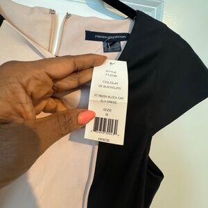 French Connection Cap sleeve midi dress